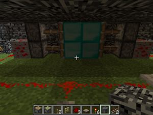 piston door closed