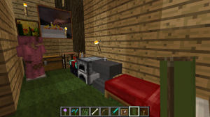 tables and bed in my house