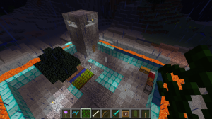 one half of the castle