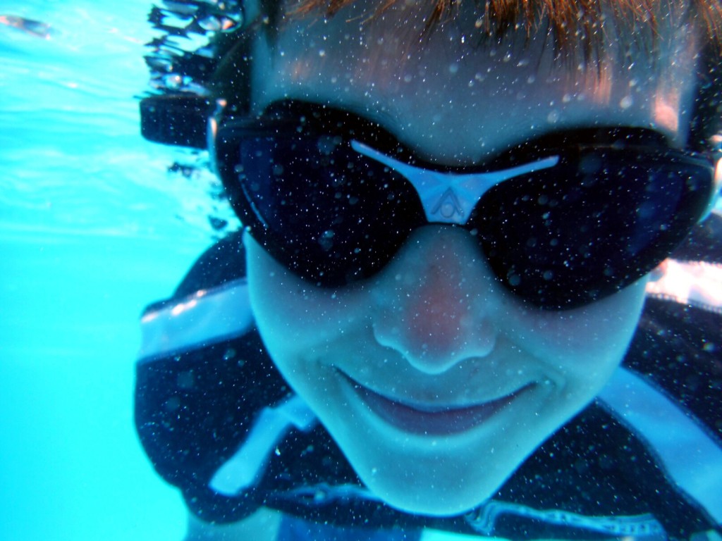 Ben underwater